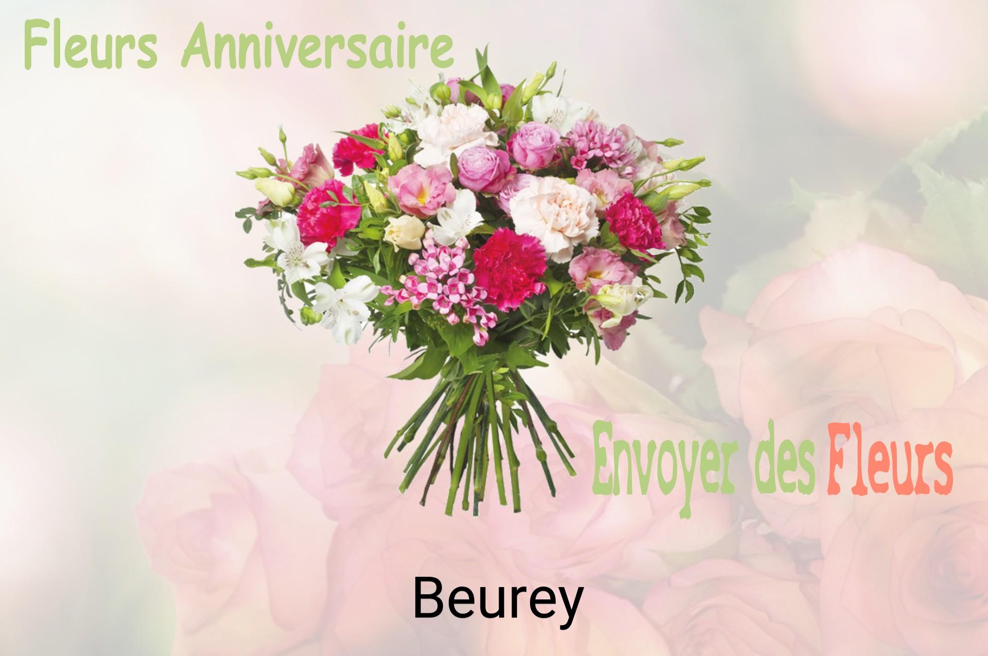 Bouquet de fleurs d’anniversaire livré à Beurey